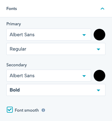 fonts